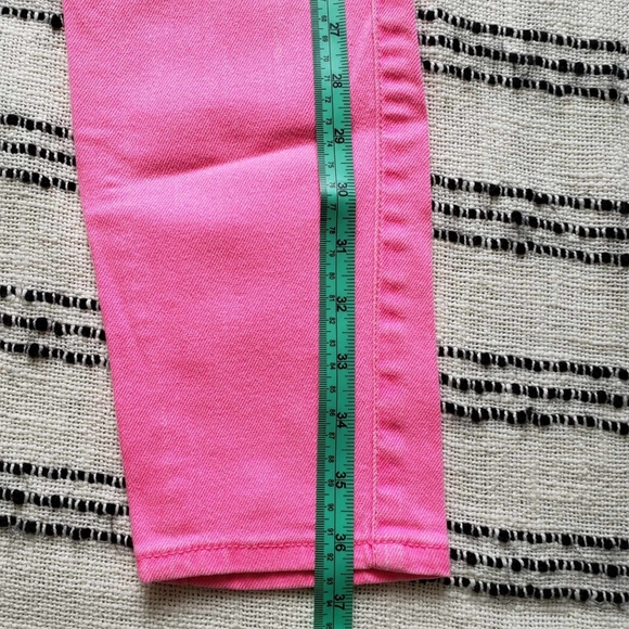 Abercrombie & Fitch Vintage Neon Pink Skinny Jeans - Picture 8 of 10